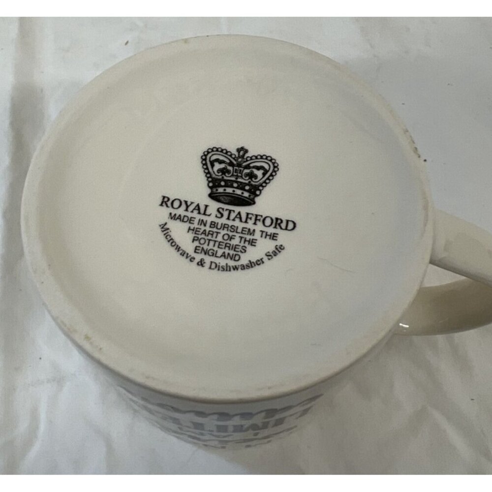 Royal Stafford Ceramic Mug Im Not Weird I Am Limited Edition White/Black - Picture 3 of 6